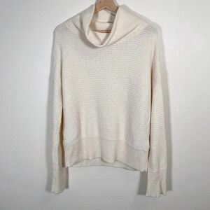 Banana Republic Cream Cowl Neck Sweater